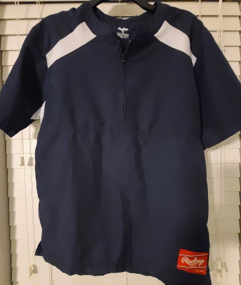 Rawlings baseball warm up jacket youth small - Picture 1 of 4